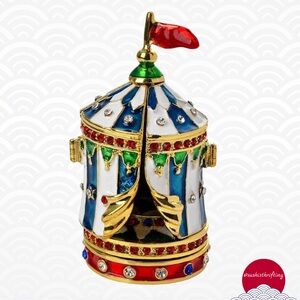 Mini Circus Trinket Box